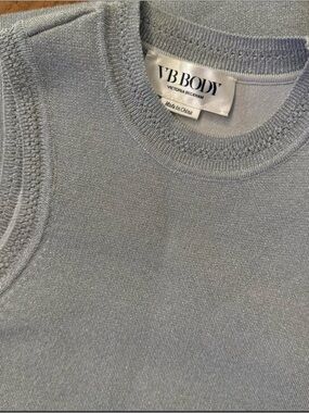 VICTORIA BECKHAM SILVER DRESS